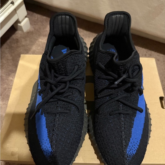 Adidas Mens Yeezy Boost 350 V2 dazzling Blue size 10 - Picture 5 of 6